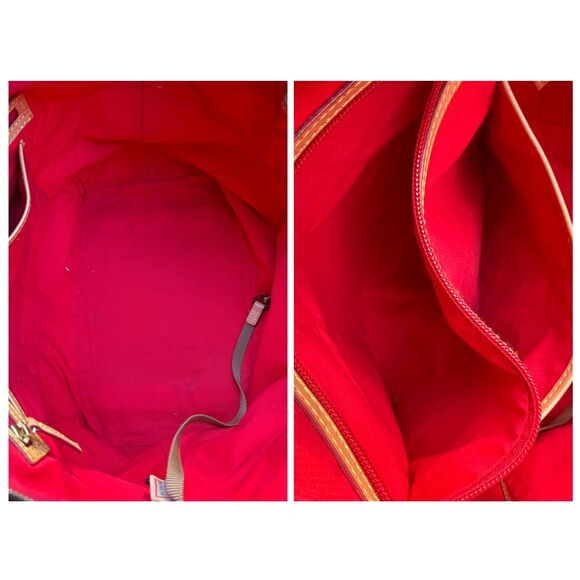 Dooney & Bourke Charleston Snake Embossed Leather Shopper Tote - Picture 11 of 15